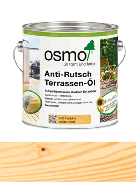 Масло для терас з антиковзаючим ефектом Osmo Anti-Rutsch Terrassen-Ol