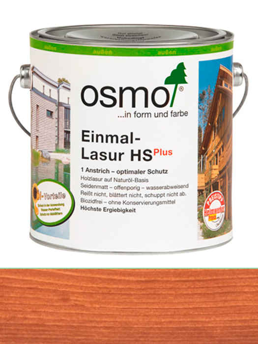 Одношарова лазур Osmo Einmal-Lasur HS plus