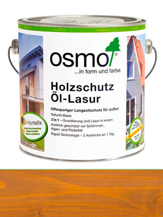 Защитное масло-лазурь Osmo Holzschutz-Lasur