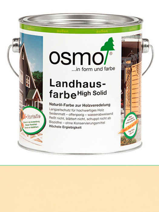 Защитное цветное не прозрачное масло Osmo Landhausfarbe