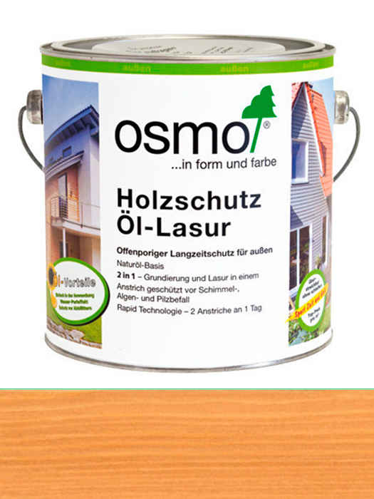 Защитное масло-лазурь Osmo Holzschutz-Lasur
