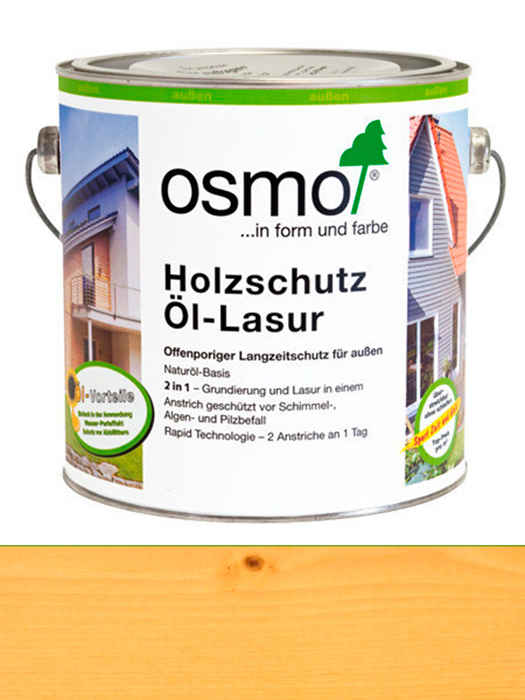 Защитное масло-лазурь Osmo Holzschutz-Lasur