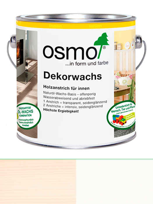 Универсальное цветное масло Osmo Dekorwachs Intensive Töne