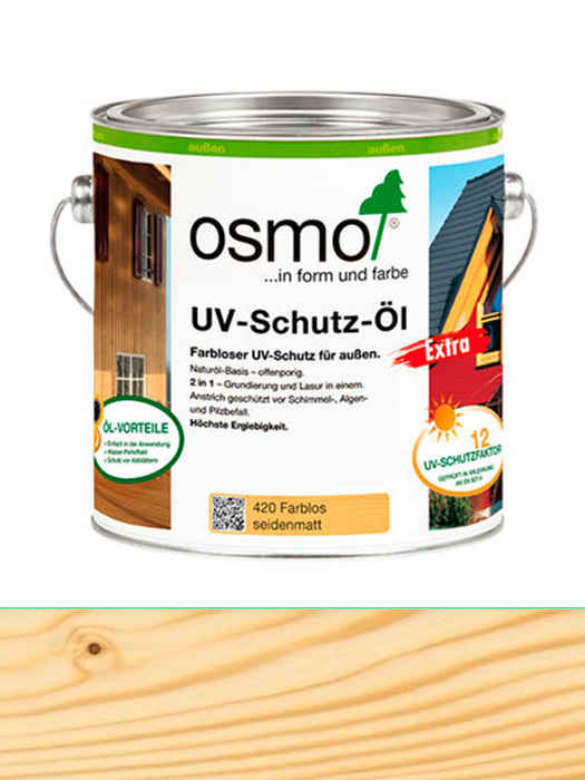 Защитное масло с УФ-фильтром Osmo UV-Schutz-Ol