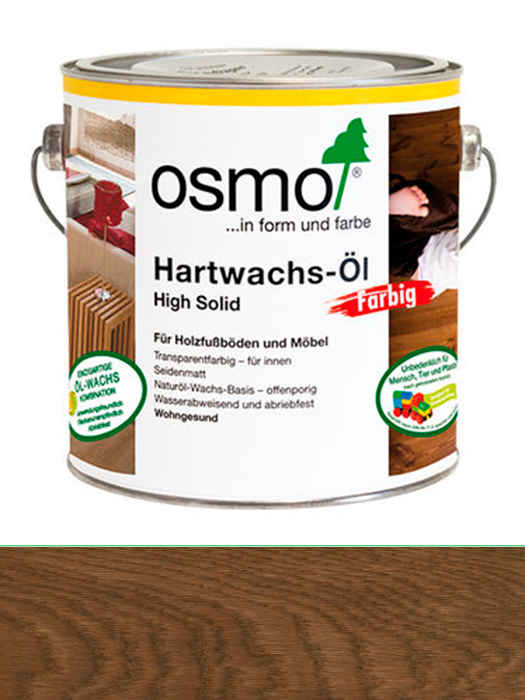 Цветное масло с твердым воском Osmo Hartwachs-Ol Farbig
