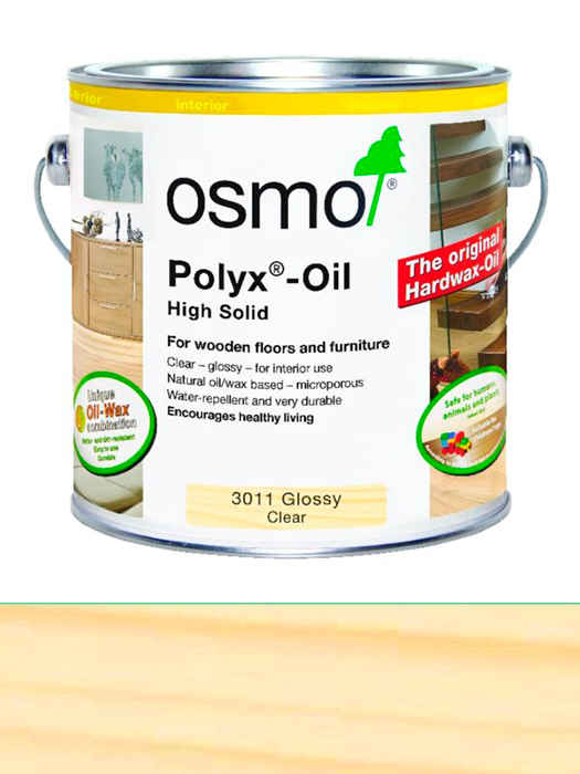 Масло с твердым воском для защиты пола Osmo Hartwachs-Ol Original