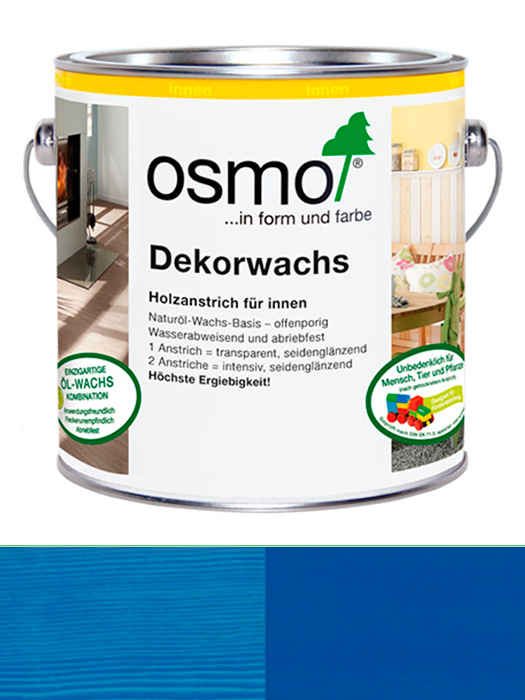 Универсальное цветное масло Osmo Dekorwachs Intensive Töne