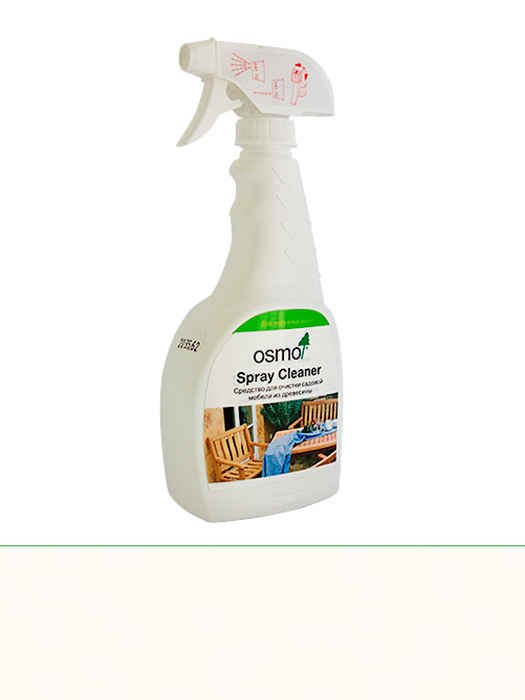 Средство для очистки садовой мебели из древесины для наружных работ Osmo Spray Cleaner 8027