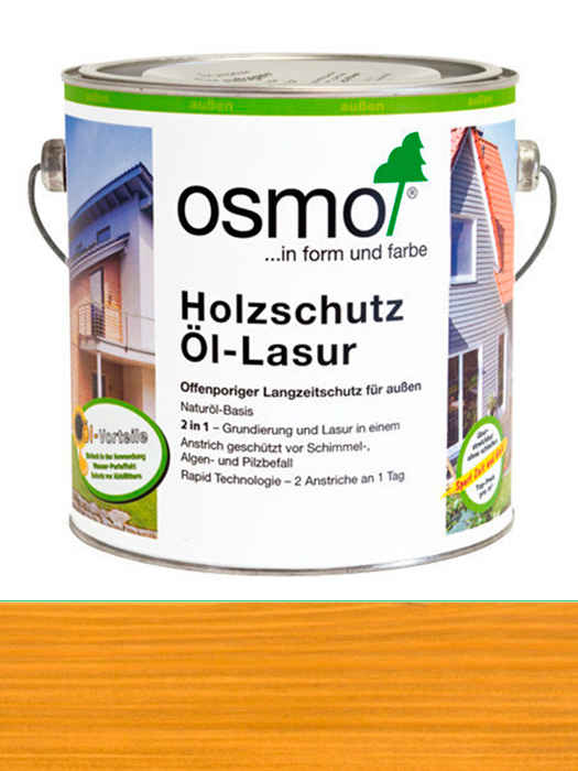 Защитное масло-лазурь Osmo Holzschutz-Lasur