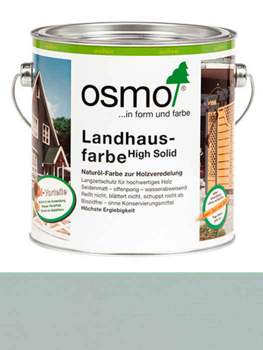 Защитное цветное не прозрачное масло Osmo Landhausfarbe